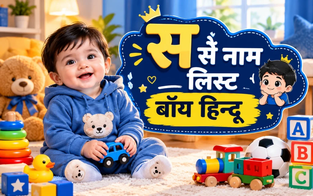 स से नाम लिस्ट बॉय हिन्दू
