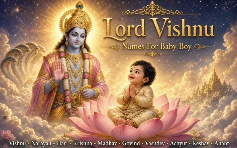 120+ Lord Vishnu Names For Baby Boy : Unique Names With Meanings Lord Vishnu Names For Baby Boy